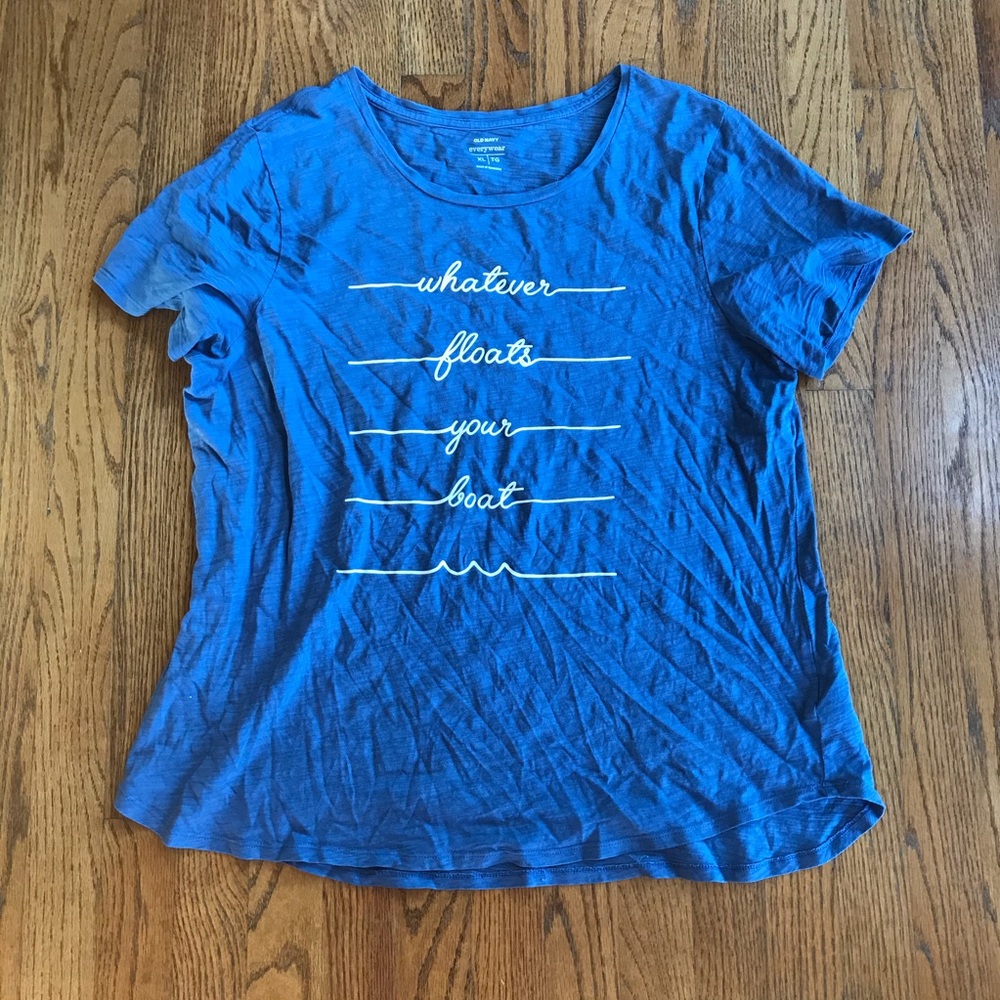 Old Navy “Whatever Floats Your Boat” Tee shirt
